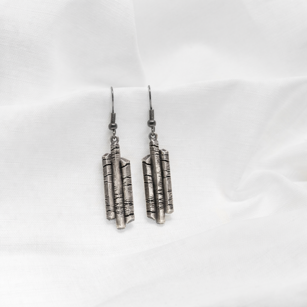 Columnar Basalt Earrings