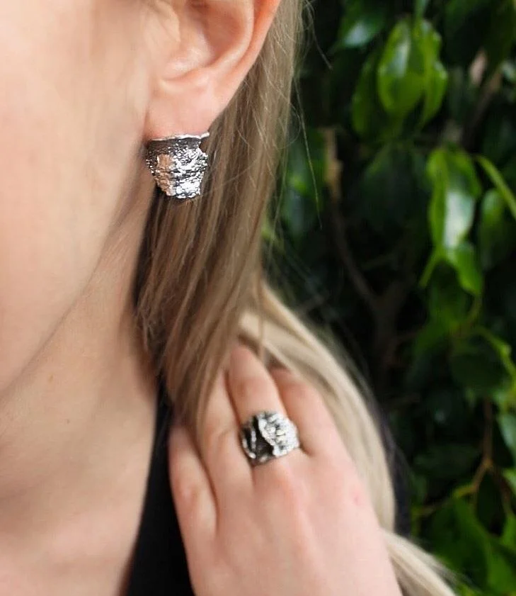 Cadera Jewelry First Rind Peel Earrings Wearable Forms