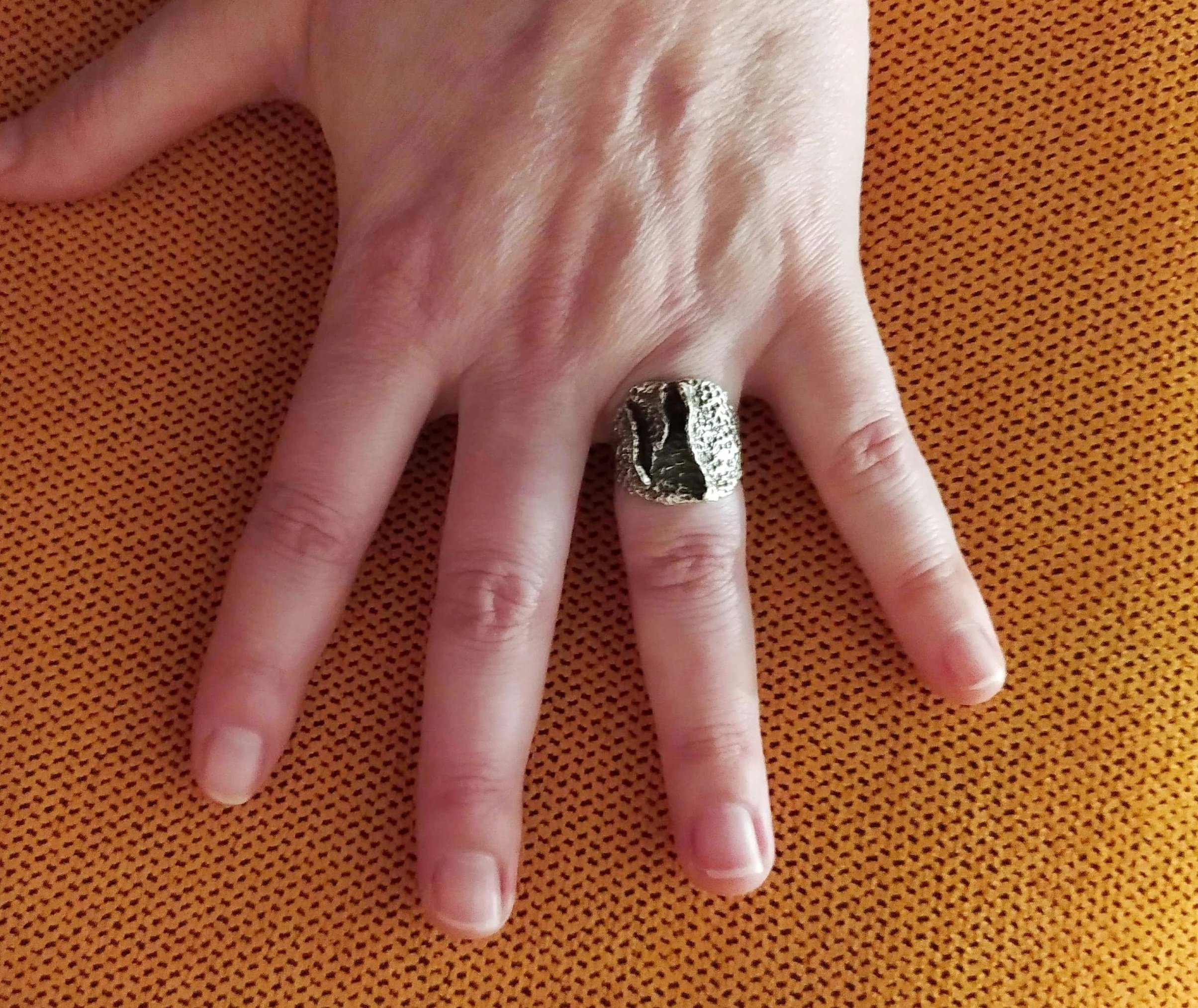 Cadera Jewelry A pile of Rinds Statement Ring