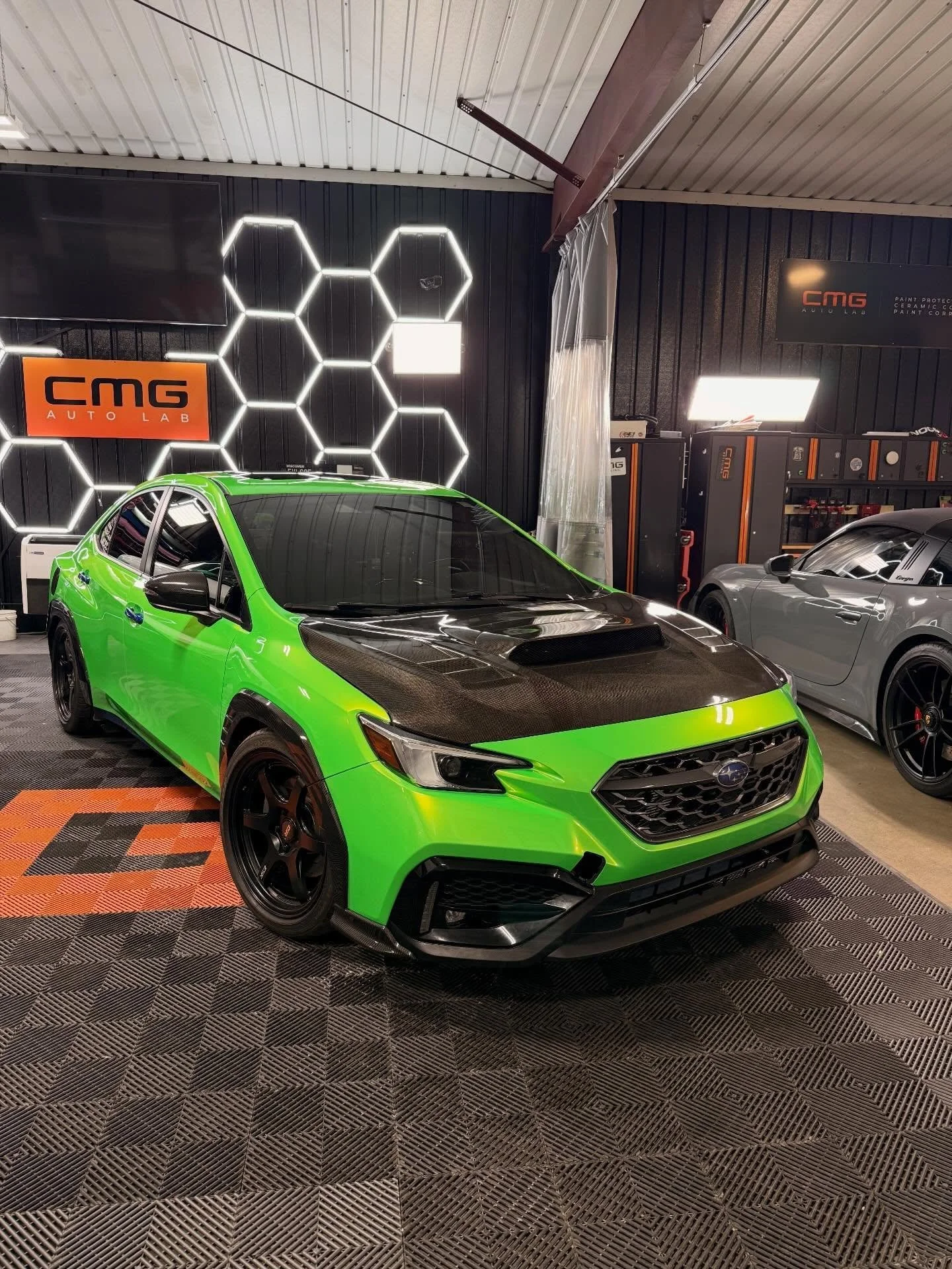 @tinybotppf Space Gold Green Color PPF - Built WRX - Carbon Accents 

This vehicle now has full paint protection with the style of a vinyl wrap. Color PPF, the new era of Automotive Wrapping - Book on the new website today 

For all Vinyl + Color PPF