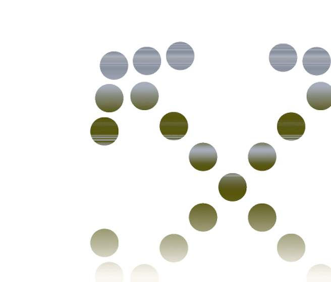 A molecular diagram with spheres representing atoms connected by lines representing bonds, with some lines highlighted in yellow and green.