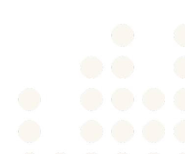 Pattern of white circles on a black background.