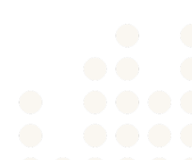 Close-up of a black background with white circular dots arranged in a pattern.