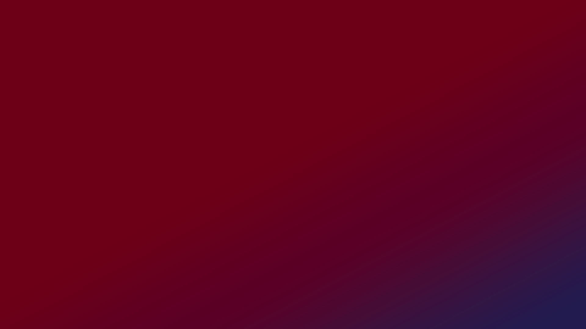 Blurred gradient background with shades of red and blue.