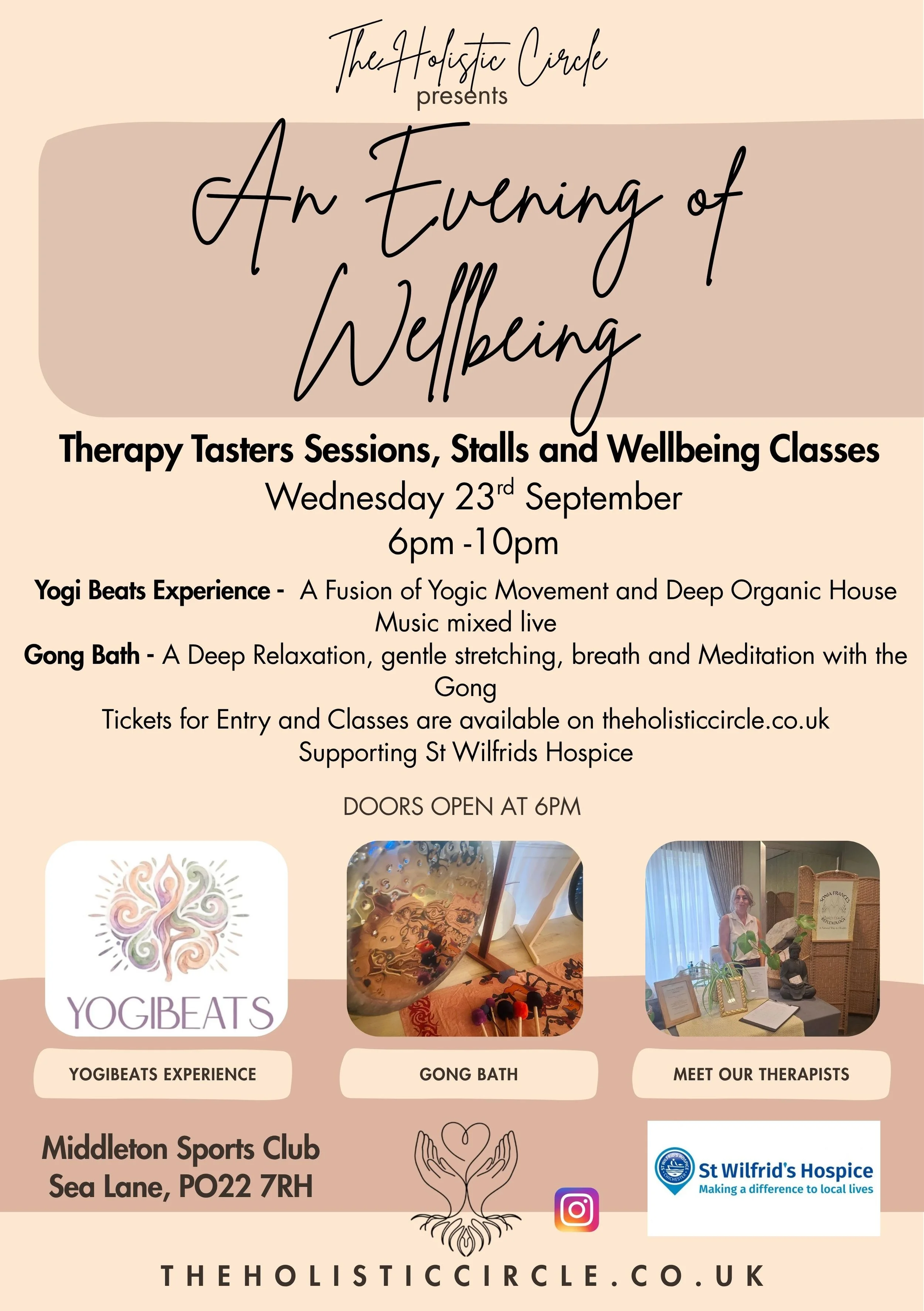 An Evening of Wellbeing