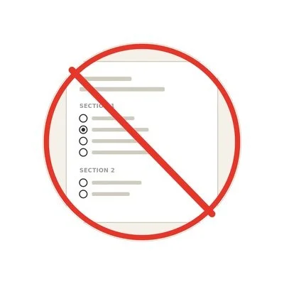 this is not a personality test