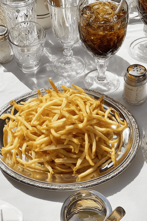 Building a small business that works for your life, including time for french fries and Diet Coke breaks with business besties