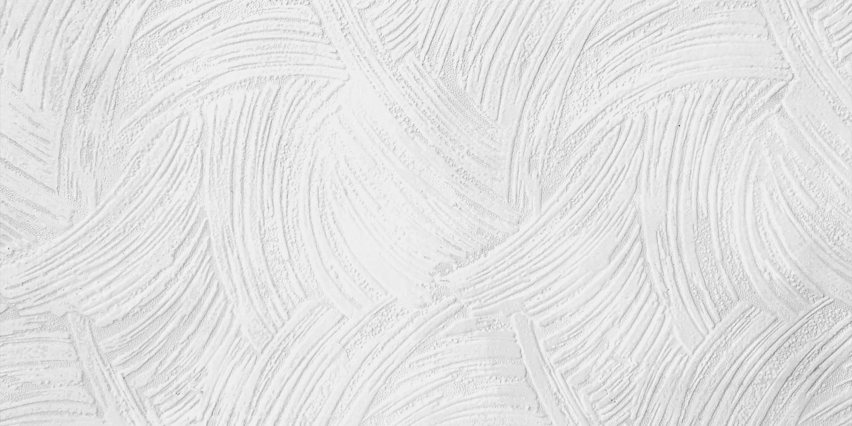 White plaster abstract design