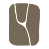 A gray hoodie with a front pocket and drawstrings.