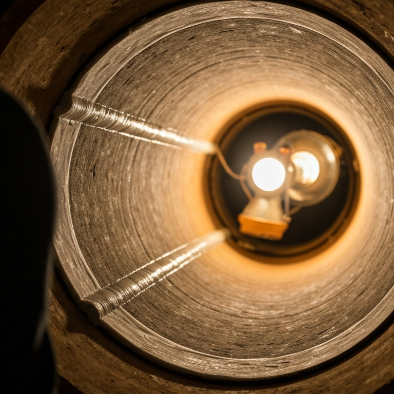 Interior view of a sewer pipe during trenchless lining preparation, showing a clean host pipe ready for repair and illustrating the conditions required for successful cured-in-place pipe installation.