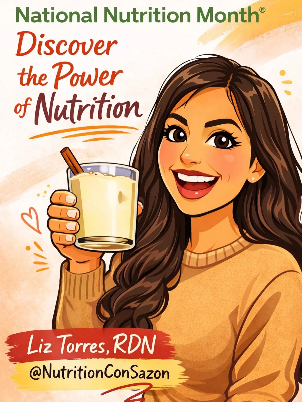✨ It&rsquo;s National Nutrition Month! ✨
Theme: Discover the Power of Nutrition

Nutrition isn&rsquo;t about perfection &mdash; it&rsquo;s about power. 💪🏽

The power to fuel your body, support your energy, honor your culture, and nourish your famil