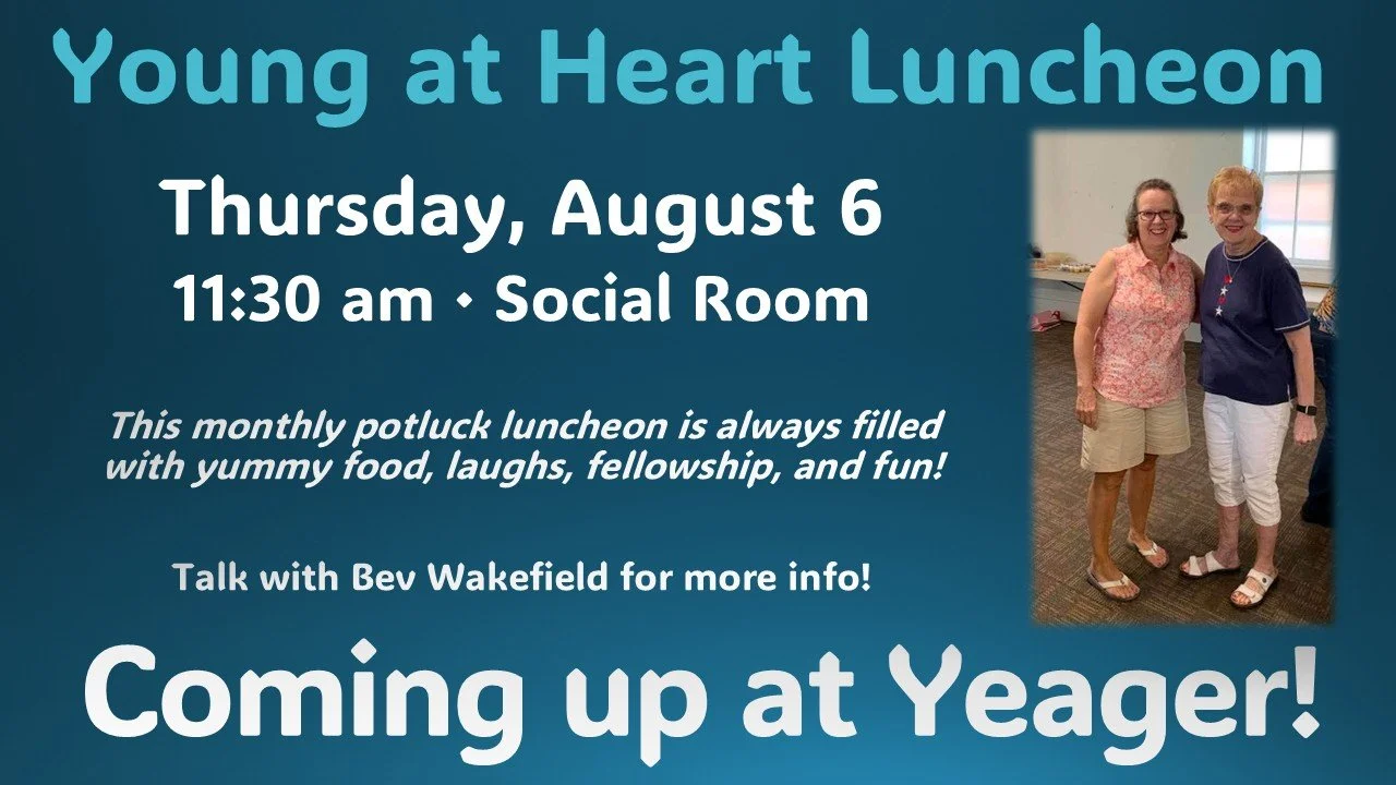 Young at Heart Luncheon