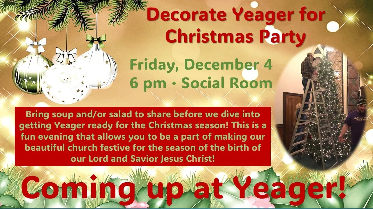 Christmas Decorating Party