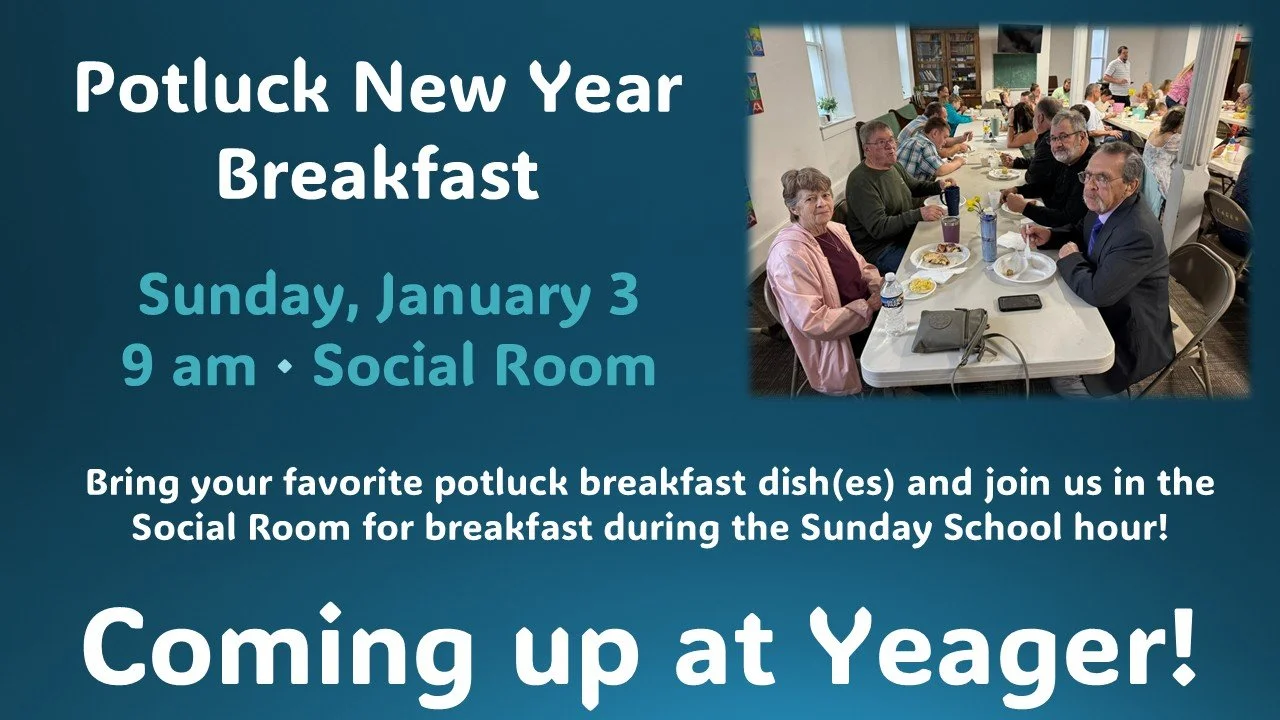 Potluck New Year Breakfast