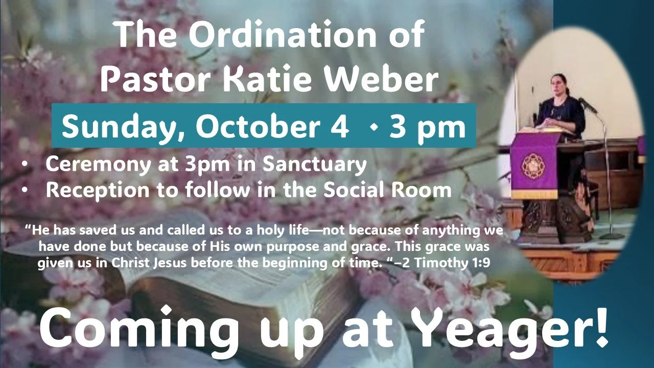 The Ordination of Pastor Katie