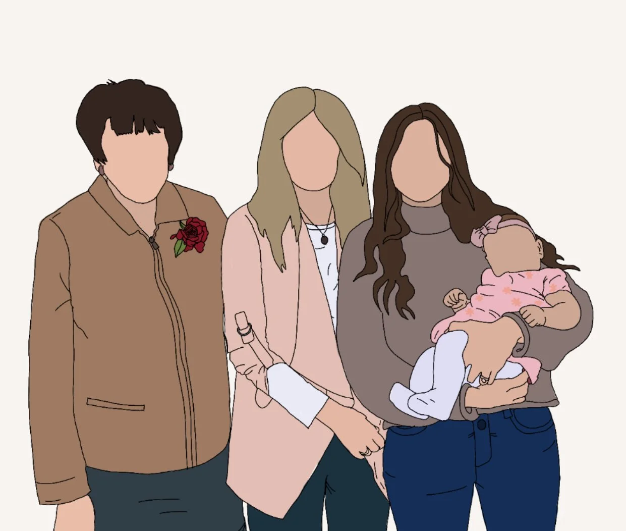 Commissioned graphic: "Four Generations"