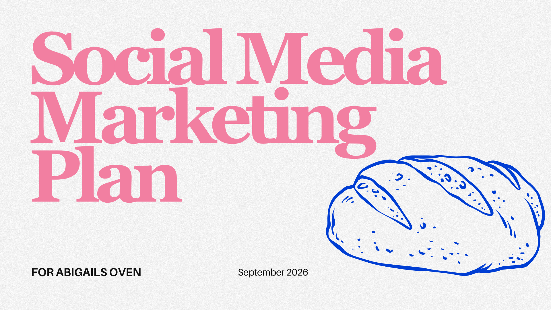 Marketing plan example