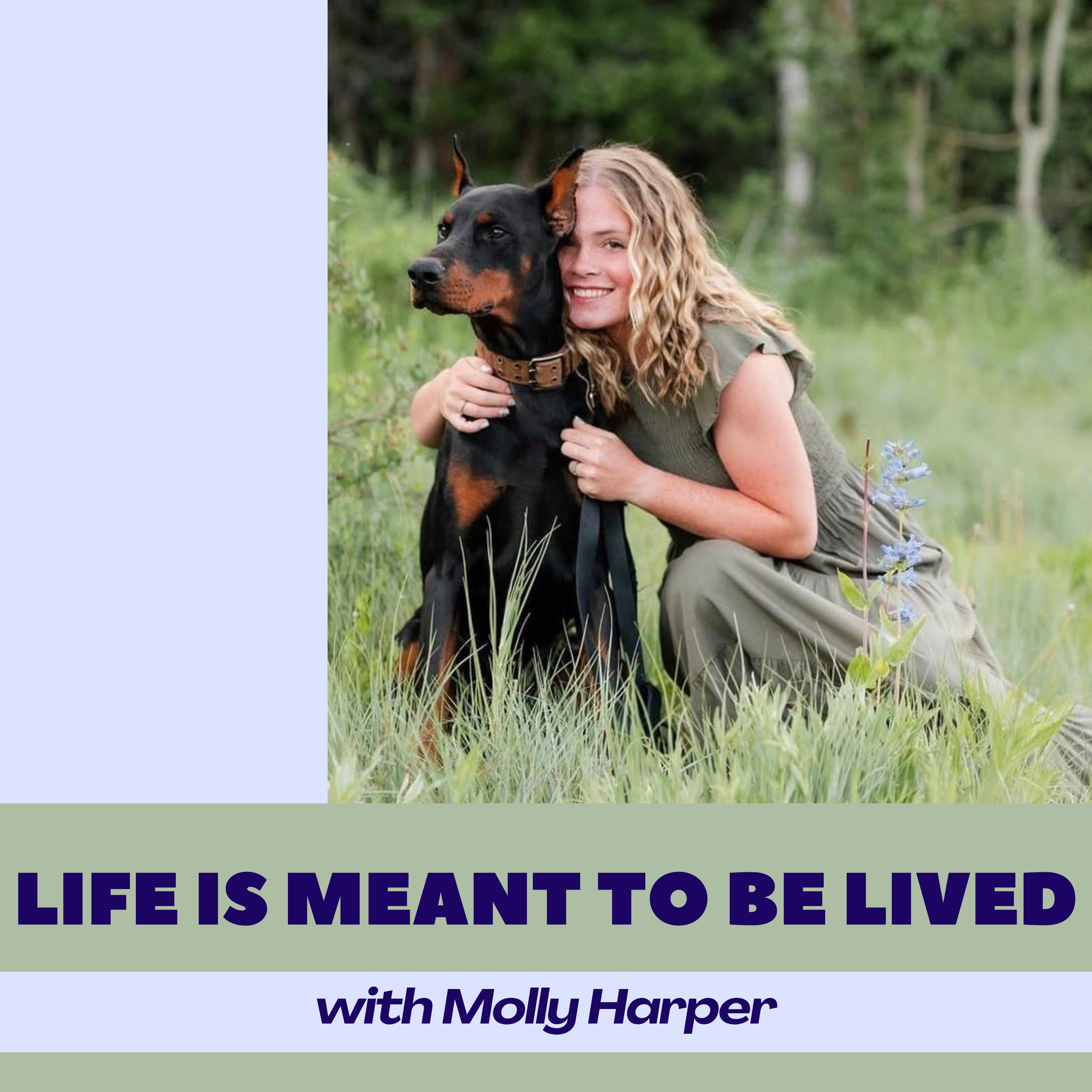 Podcast cover for @LifeIsMeantToBeLived