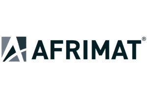 AFRIMAT company logo with stylized graphic and text