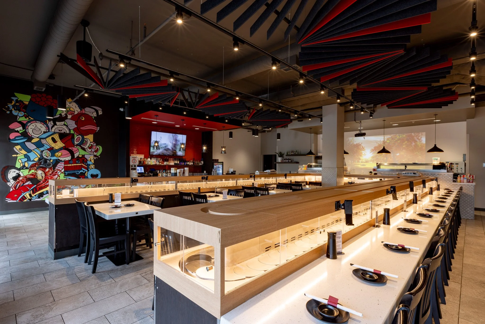 INTERIOR OF SAKAI SUSHI