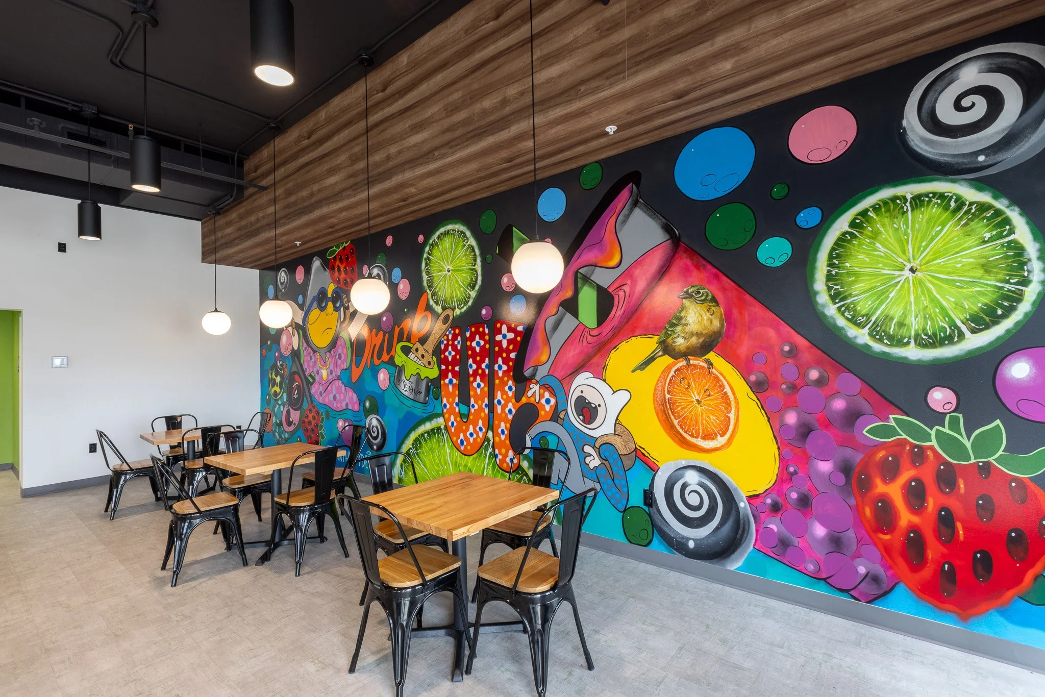 Interior of Thirst Tea