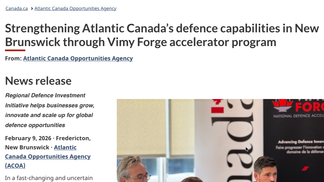 Strengthening Atlantic Canada’s defence capabilities