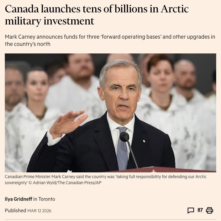 Canada looks to cold-weather expertise as Arctic security gains urgency