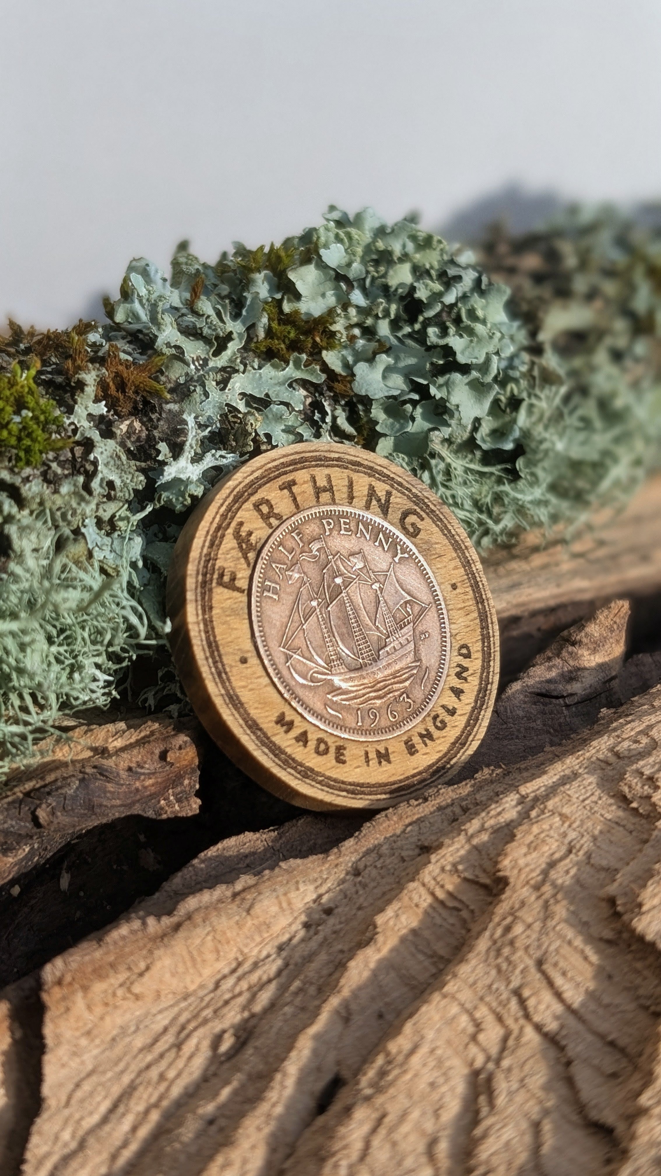 THE BALL MARKER Half Penny