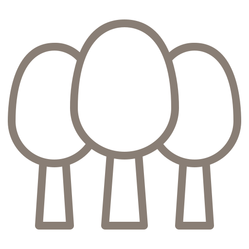 Trekantede blomster i en minimalistisk linjefigur.