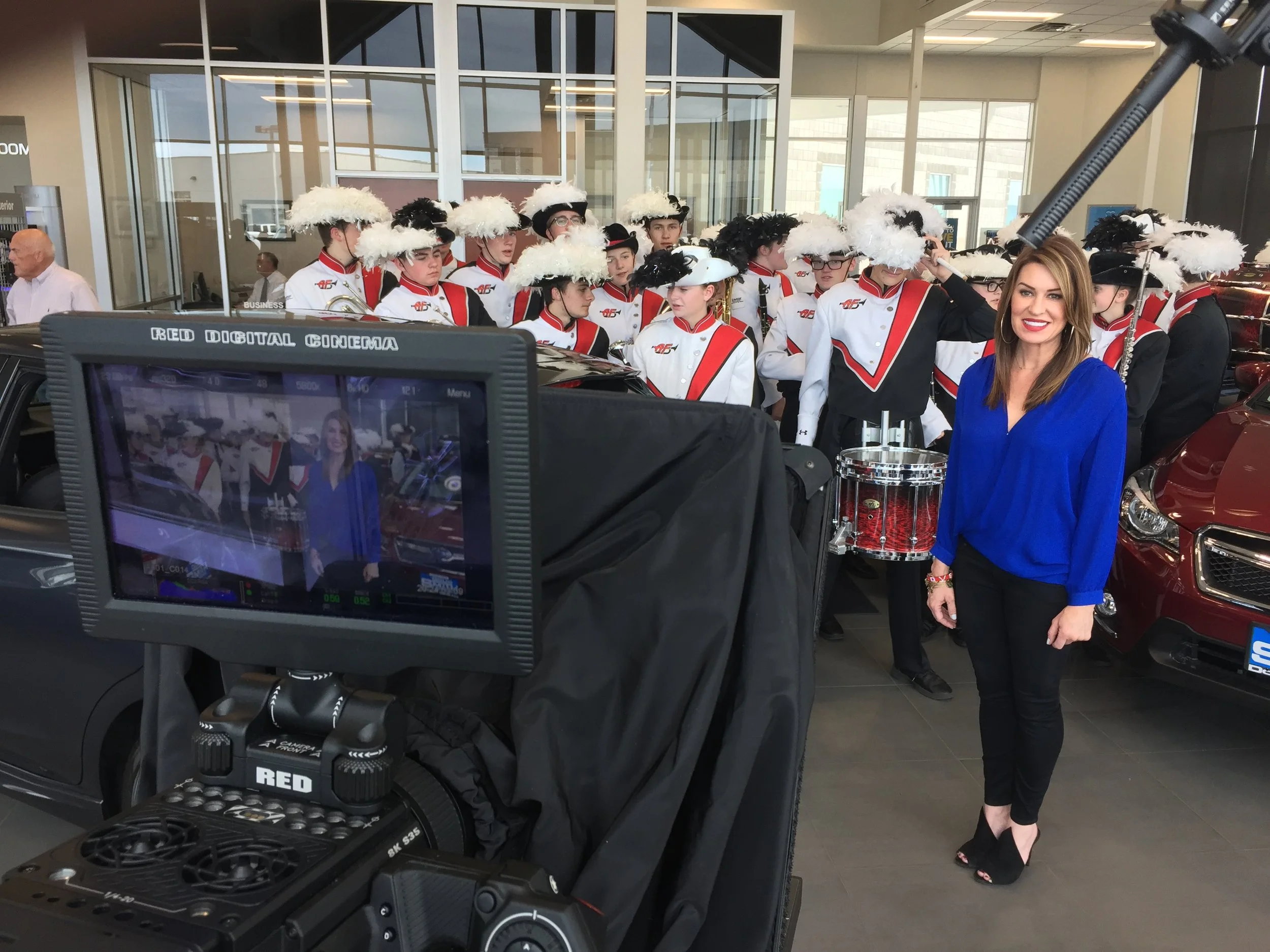 Filming A Beat of a Different Drummer