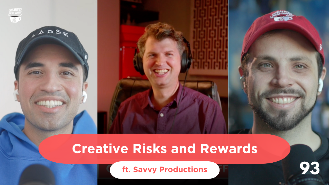 Stephen Smith of Savvy Productions Featured on Creatives Grab Coffee Podcast