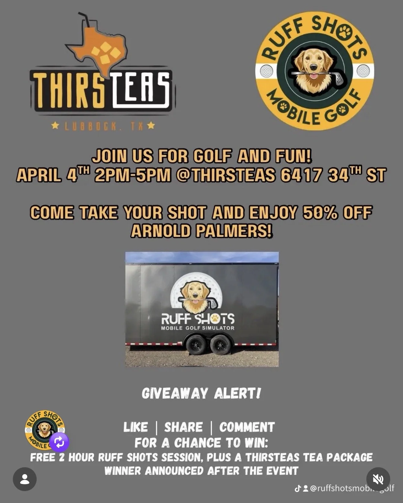 Ruff Shots @ ThirsTeas