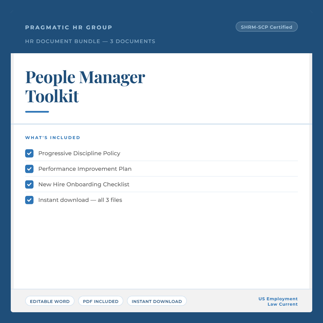 People Manager Toolkit