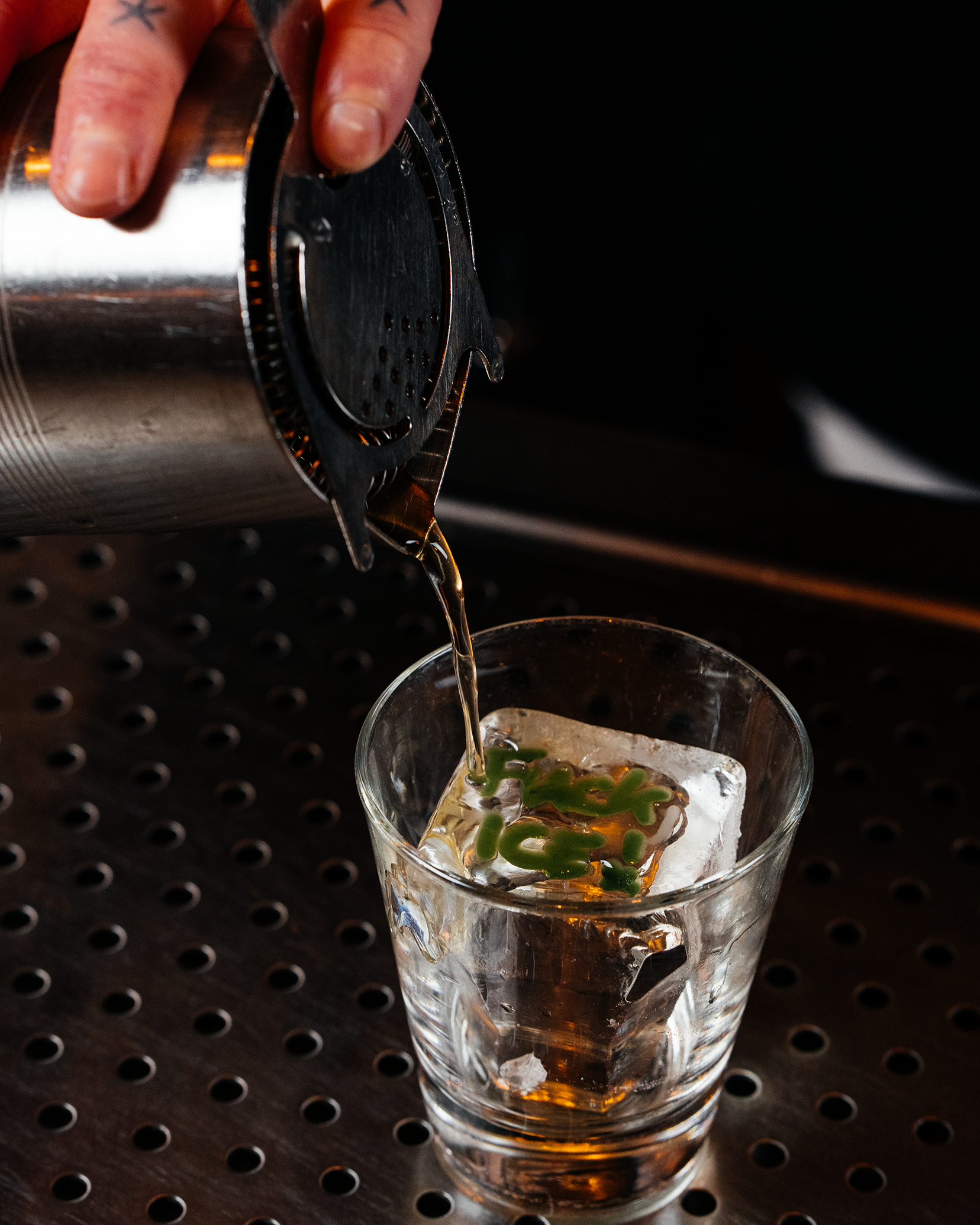 Fuck Ice cocktail at Filthy XIII, Bristol