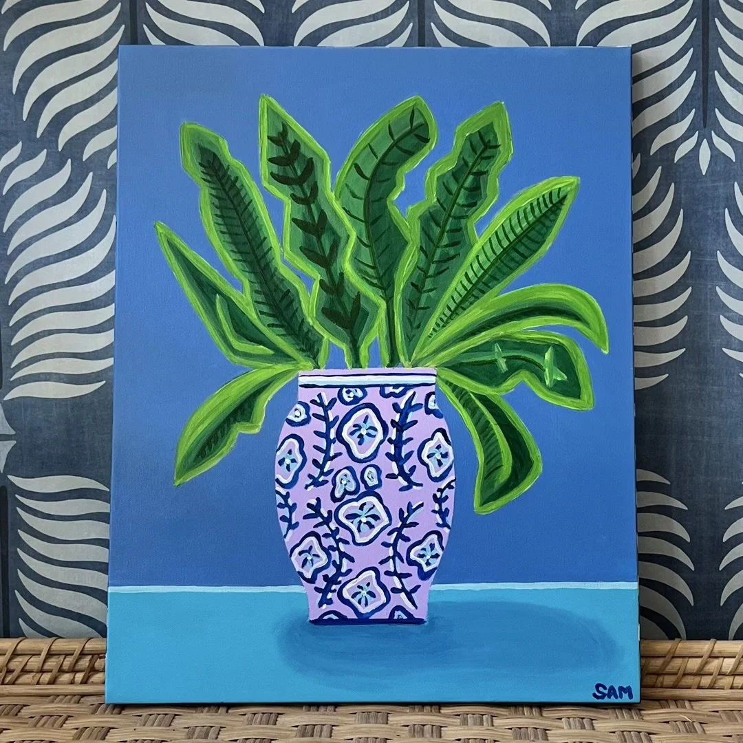 Botanical Blue