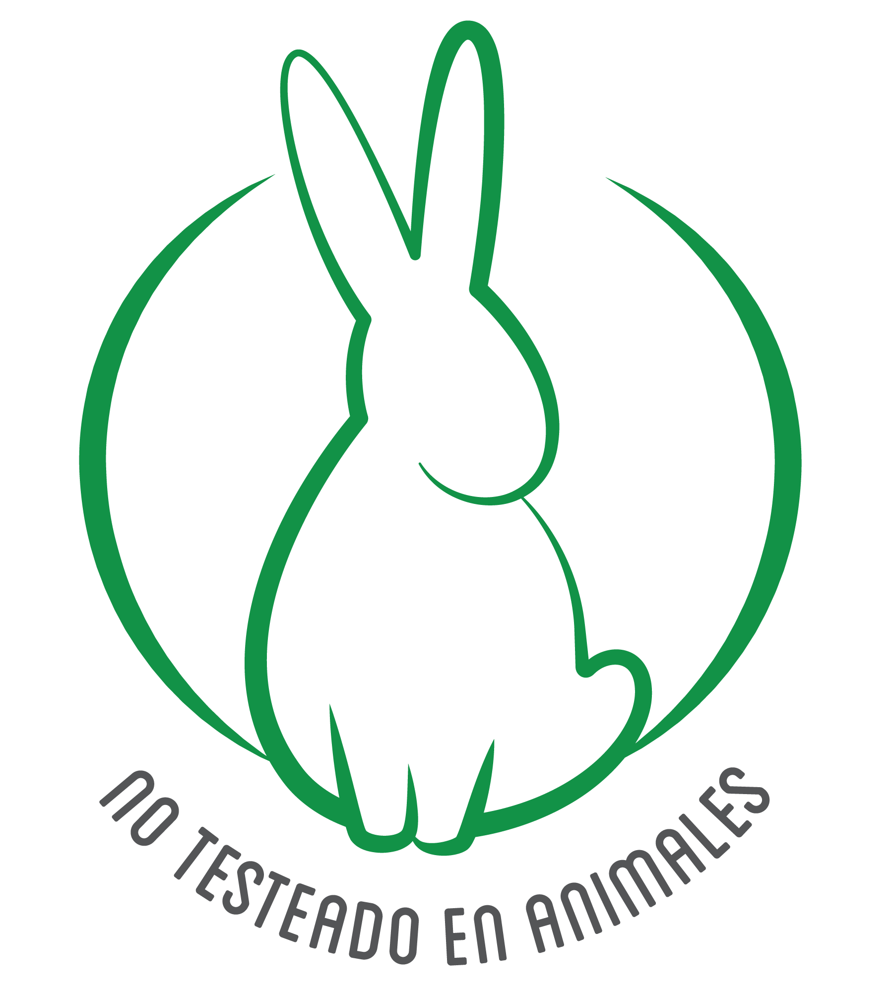 Logotipo que muestra una mano en color verde rodeada por un círculo, con texto en la parte superior en color negro y en la parte inferior en gris, que dice 'PRODUCTORES DE ALMENDRES'.