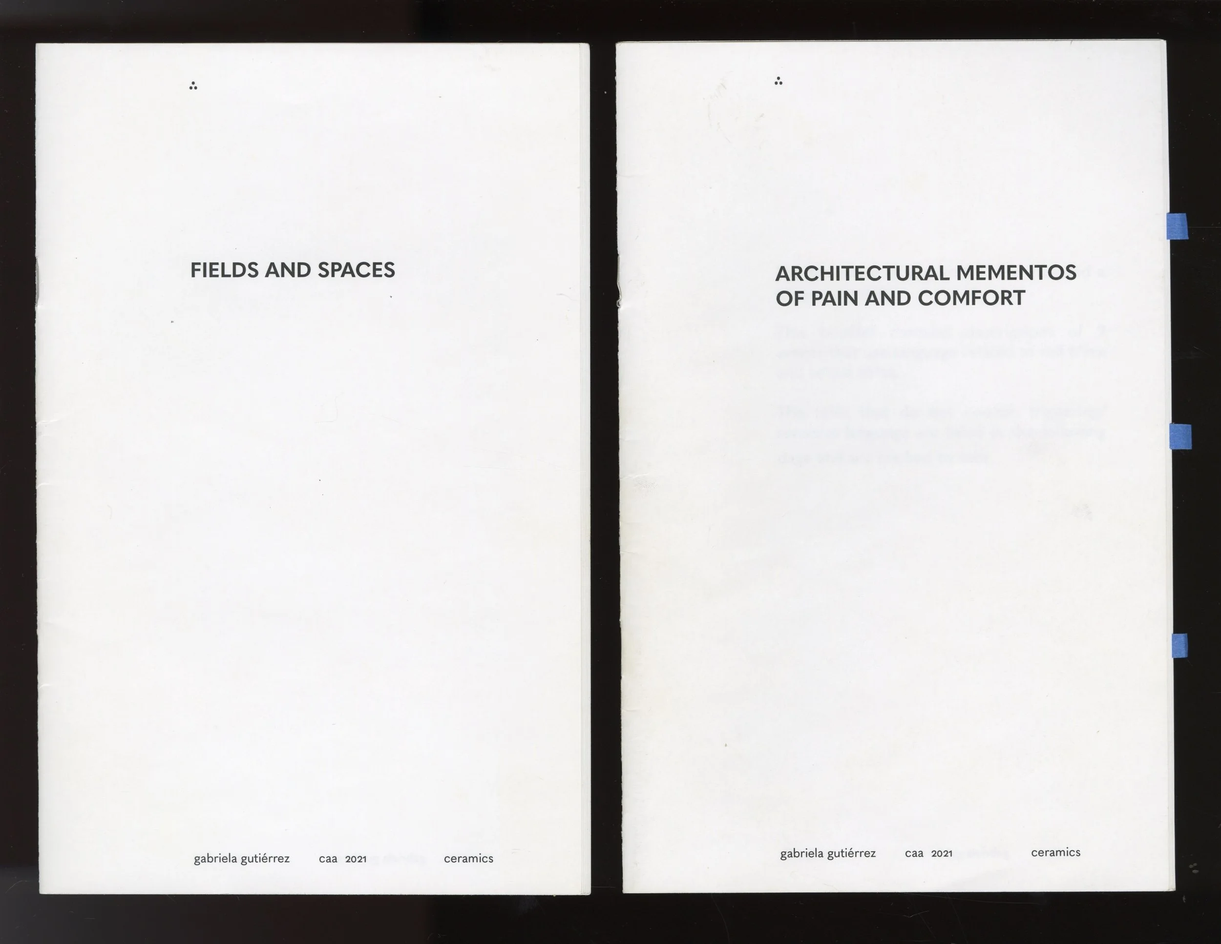 Fields and Spaces, book ii
