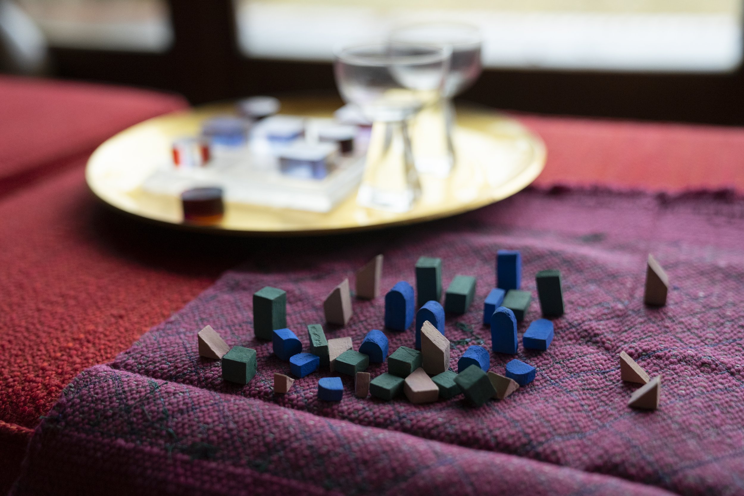 Table_SM-Hassock_Gabriela Gutierrez Ceramics 22 and Declan Knight Fiber 23-Kira Keck Fiber 22 and Jane Sasso-CAM 1981.70_DSC0991.JPG