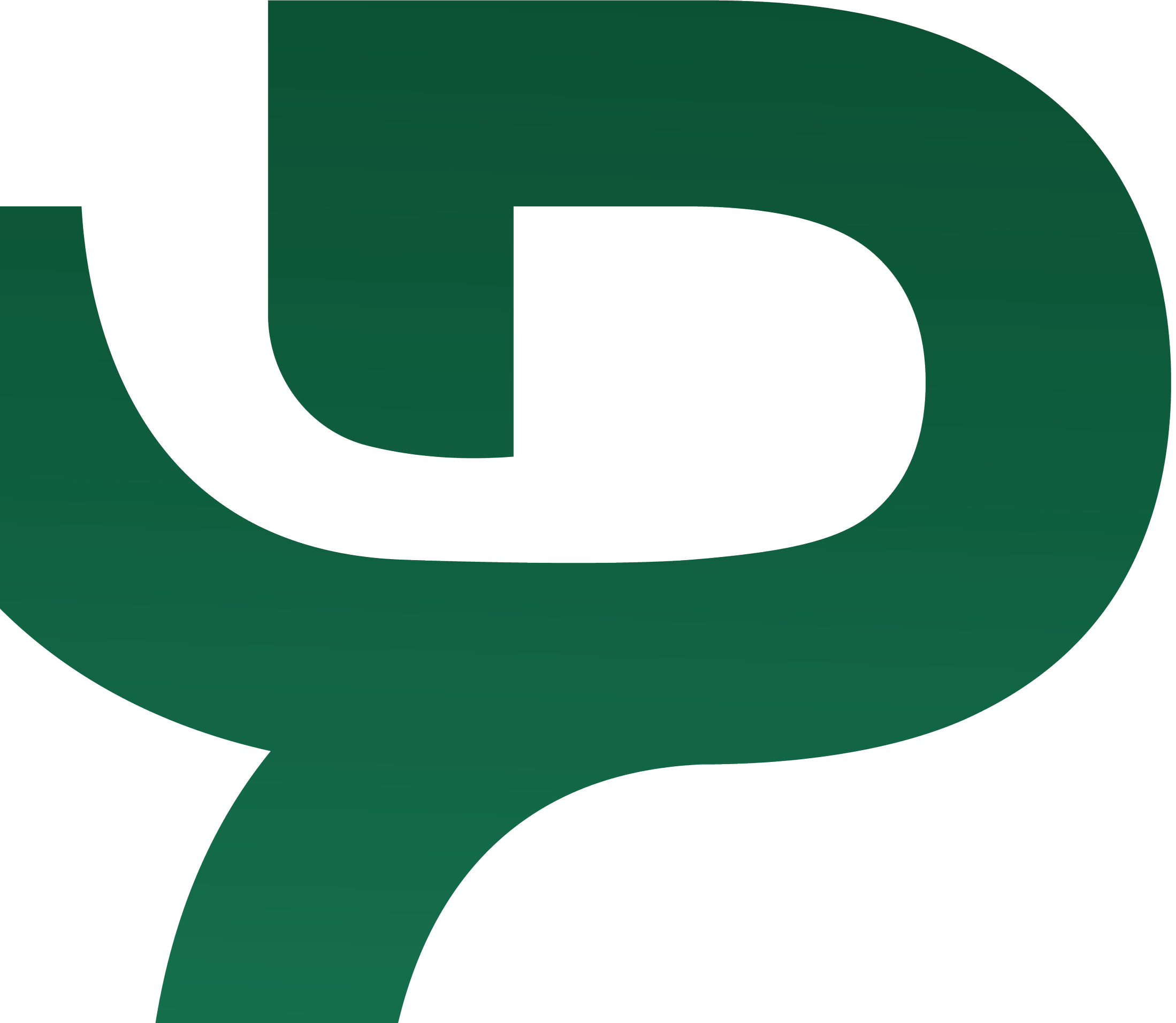 Close up of a Dark green logo for Pathway Benefits