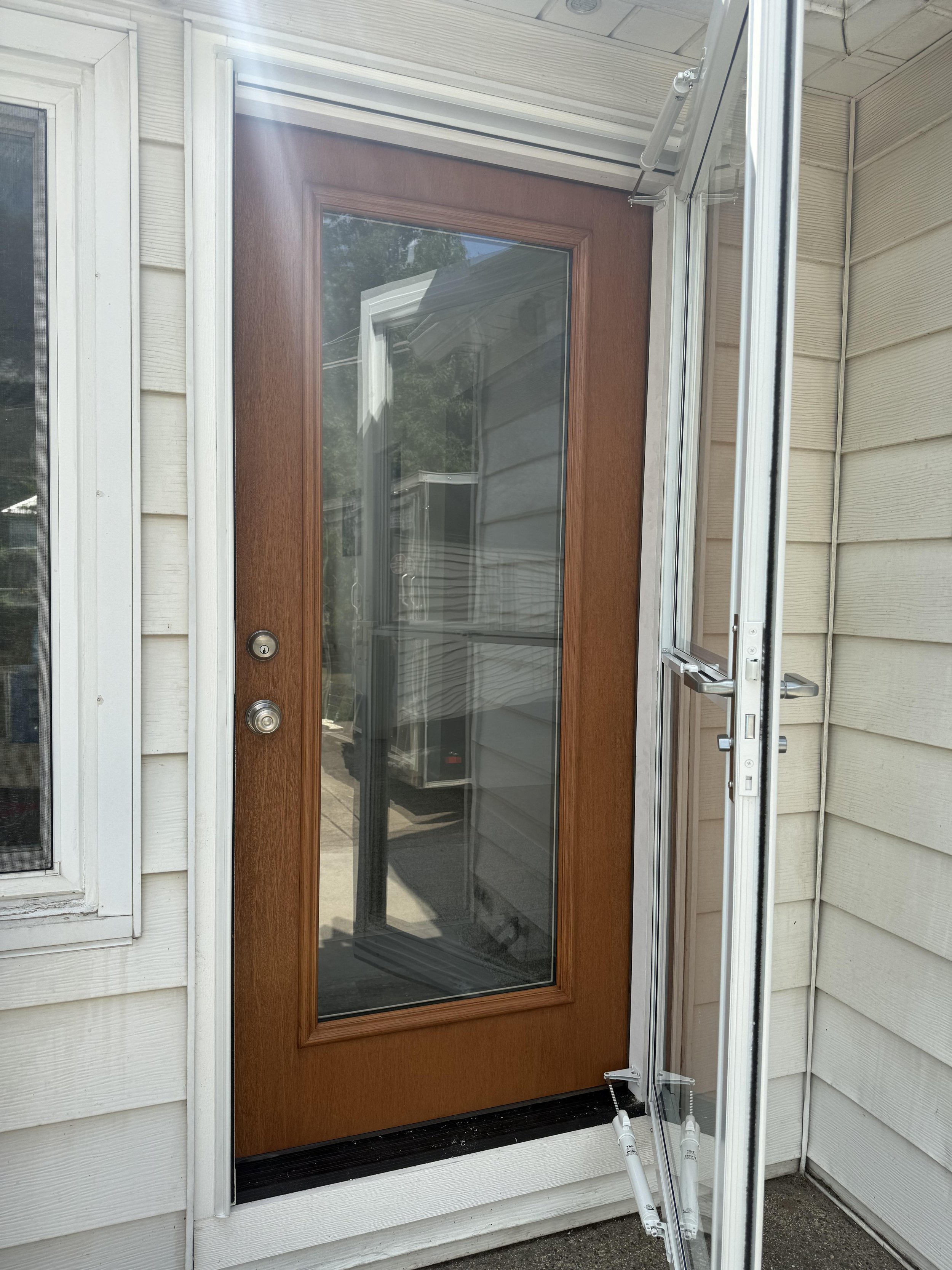 Full View Exterior Door Install