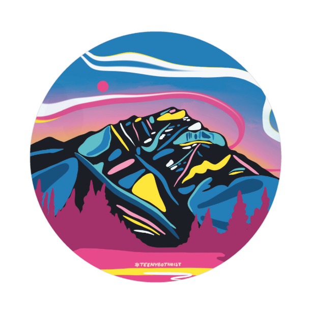 Cascade Mountain Sticker
