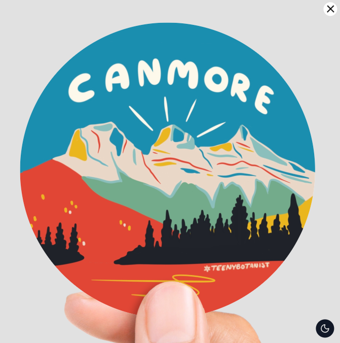 Canmore Sticker