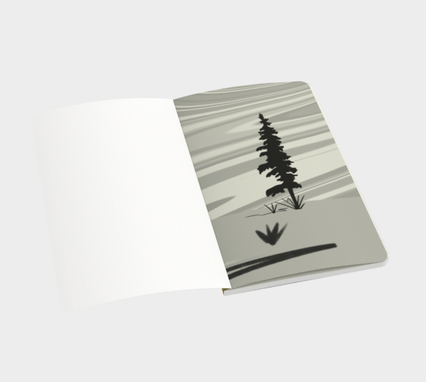 Wild Cutie notebook open to bullet pages