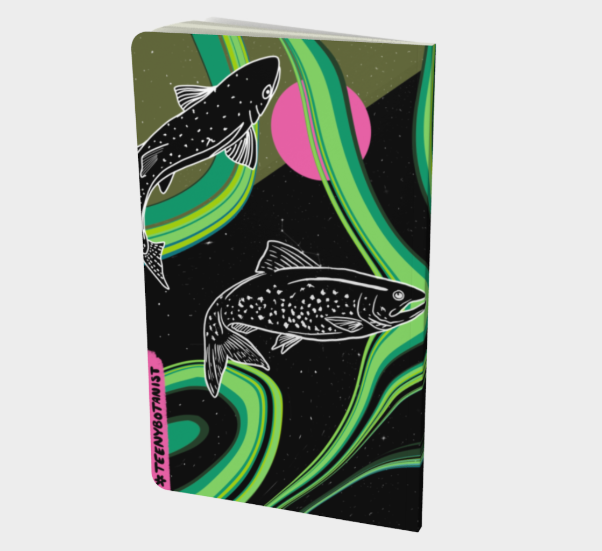 Wild Trout notebook, back cover