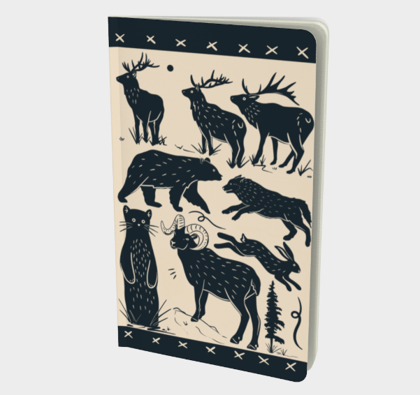 Wild Things notebook by Teenybotanist, front cover