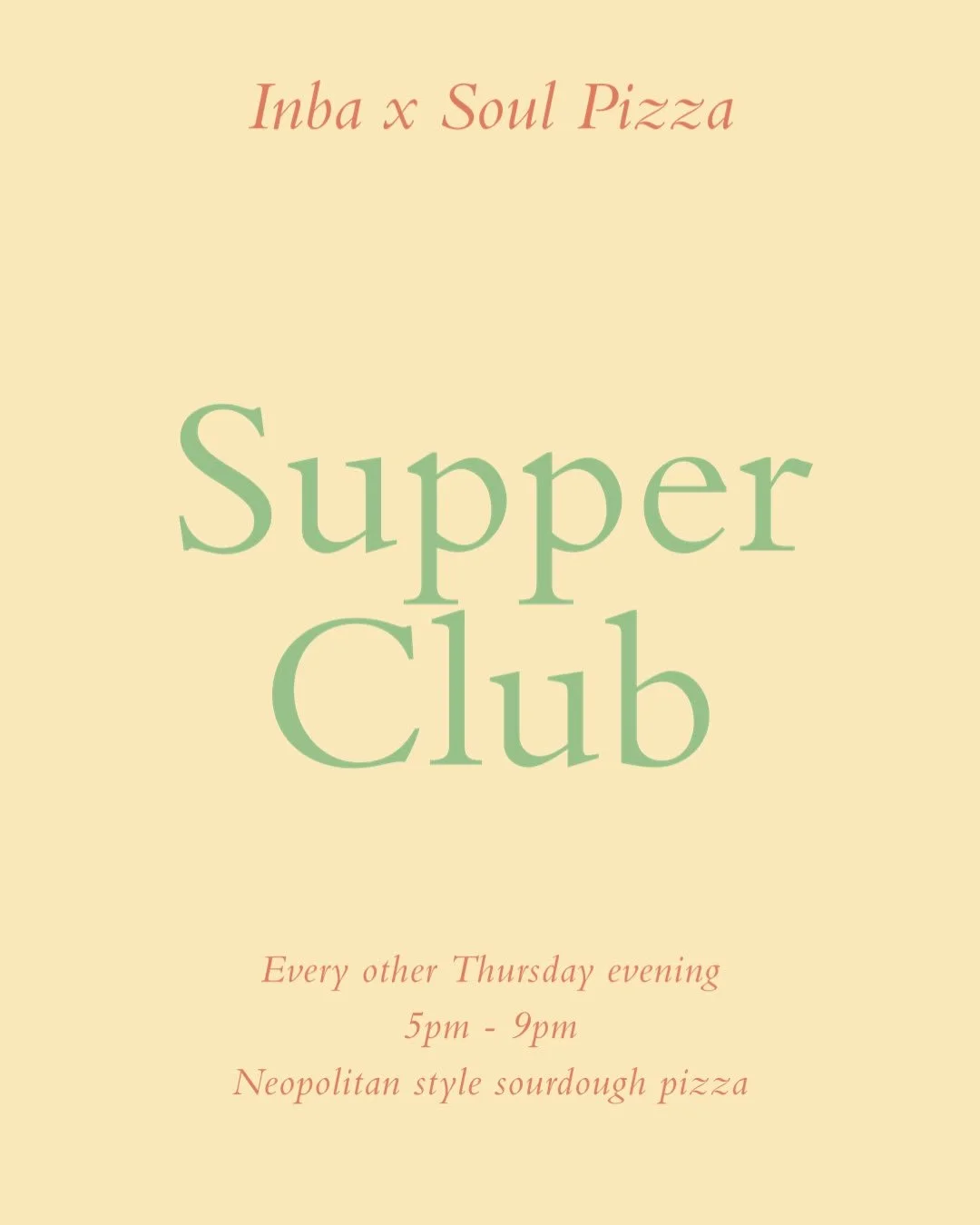 A Supper Club with Josh Stanbury
