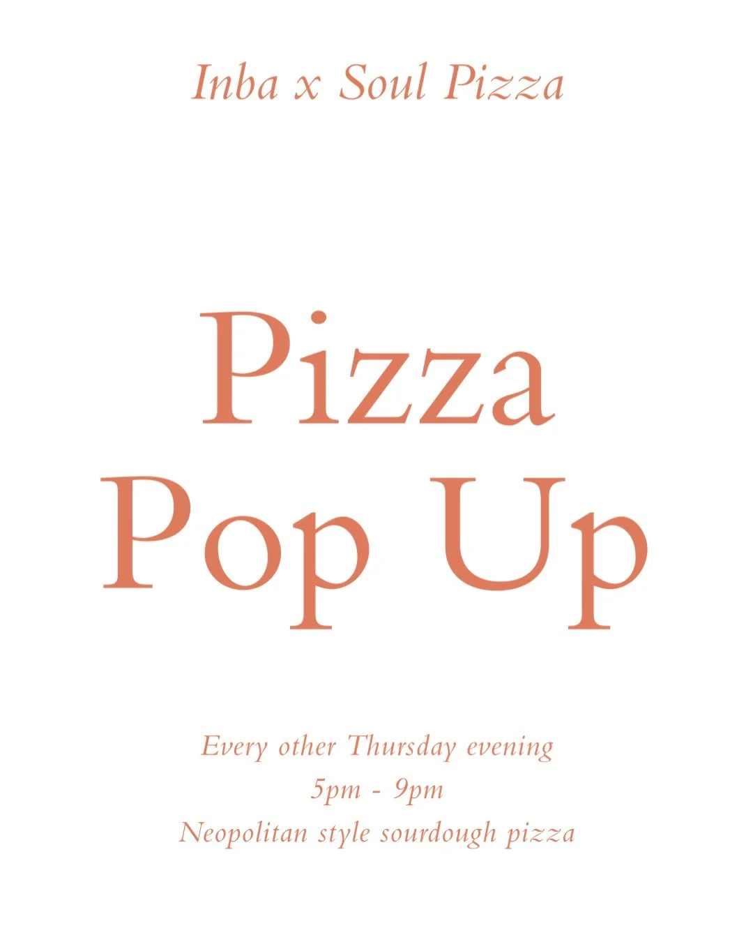 Soul Pizza Pop Up 