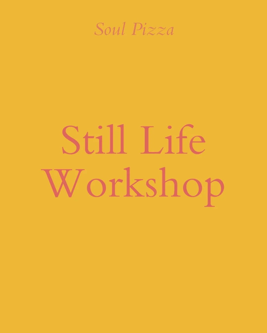 Still Life Workshop with Fiona Balfour