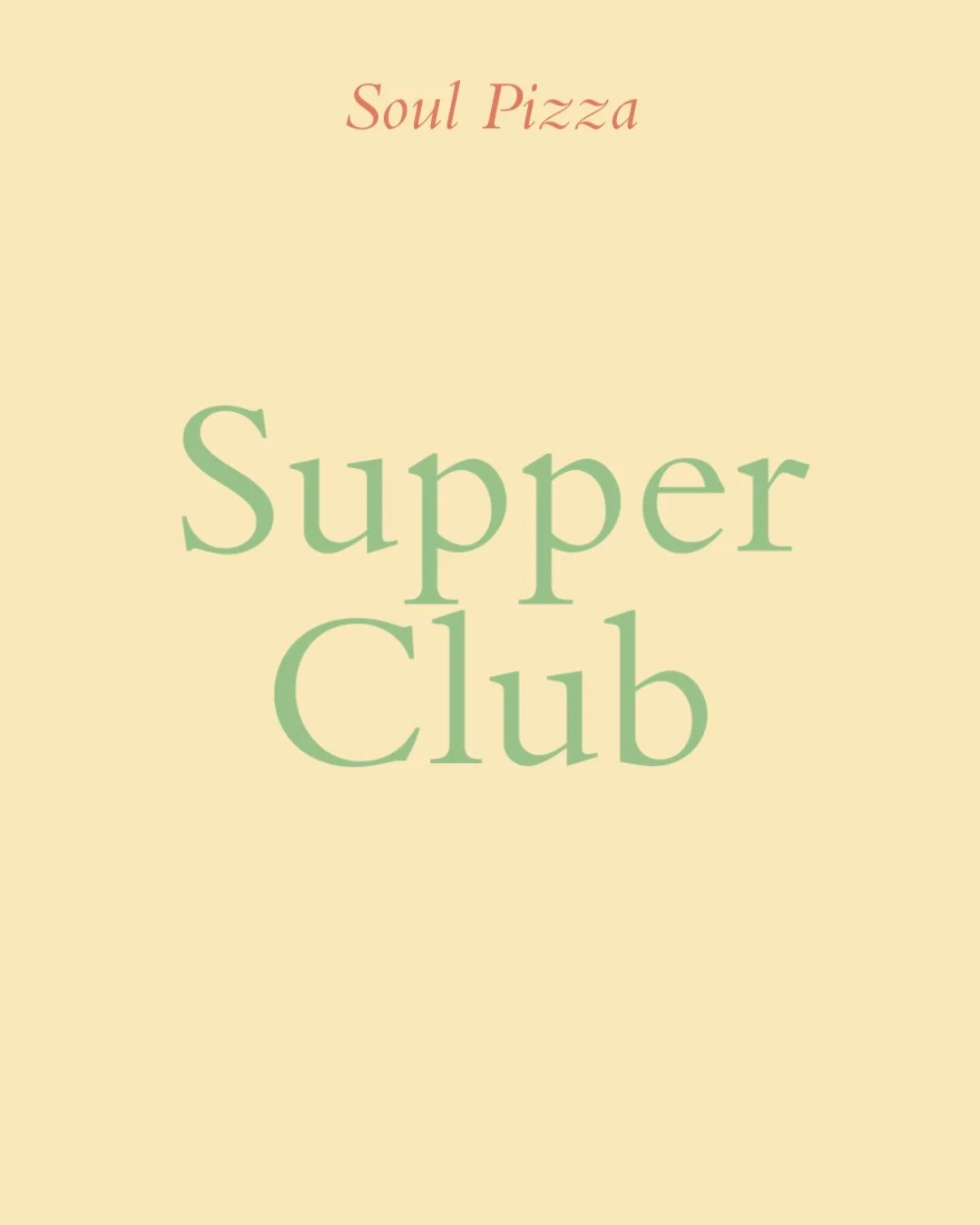Seasonal Supper Club with Harriet Rosenwald