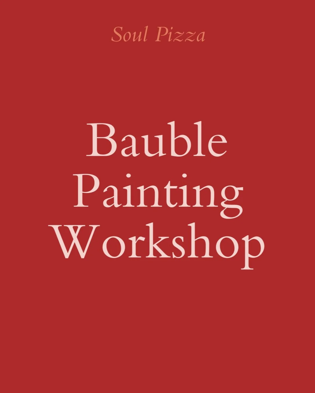 Festive Bauble Painting Workshop with Fiona Balfour